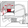 Rain Guard Kit F80 / F65 / F65L 4.5 mt FLAME 98655-020