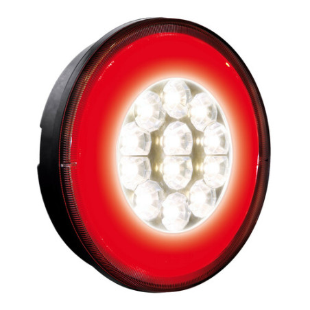 FARO RETROMARCIA POSIZ ROTONDO LED 12/24V