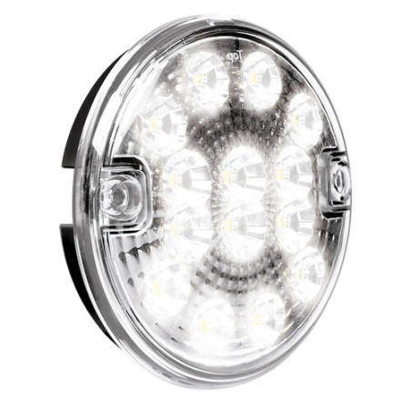 RUNDER RÜCKFAHRSCHEINWERFER 12 / 24V LED Ø 140 mm
