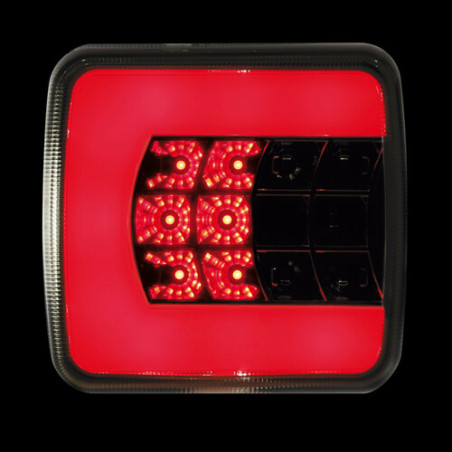 PILOTO TRASERO DE 25 LED 4 FUNCIONES DERECHO