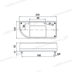 821 DX multifunction light