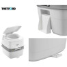 Kit Fijación Suelo Para Porta Potti Qube 365 thetford (Kit Hold Down)