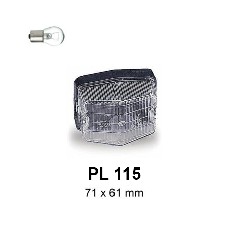 Fanale PL115 ingombro anteriore 71x61 JOKON