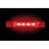 INGOMBROR LIGHT 20 "12 / 24V LUMIÈRE ROUGE 4 LED"