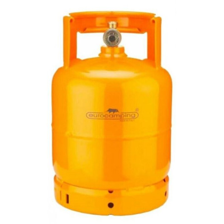 Empty 3 kg LPG cylinder W20x1-14" SX Italian connection