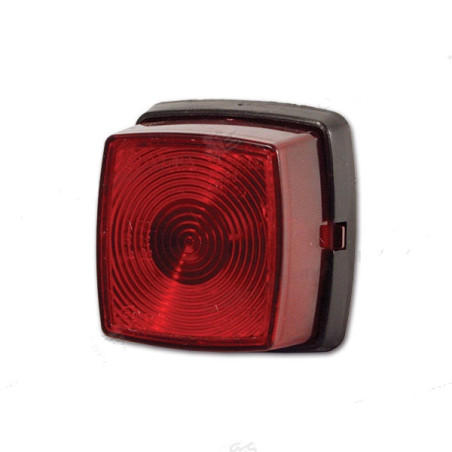 Segnalatore ingombro 65x62x40 rosso a lampadina