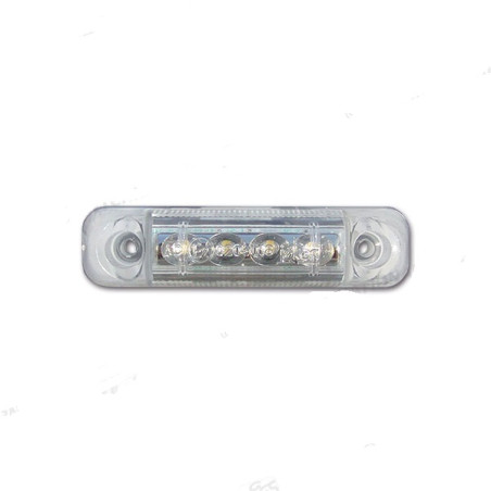 LED de repère arrière JOKON Série S 24-2 65x16x155 Rouge