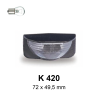 K420 JOKON recessed license plate light