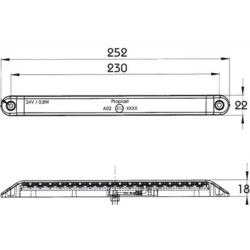 PRO-CAN XL transparent light - indicator