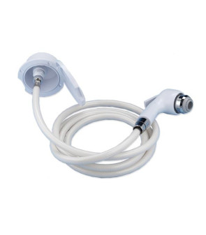 East water connection kit with hand shower - quick connection and hose 2,5 mt 3/8 - 1/2