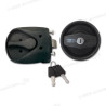 Black FAP lock kit for door w / cyl and keys