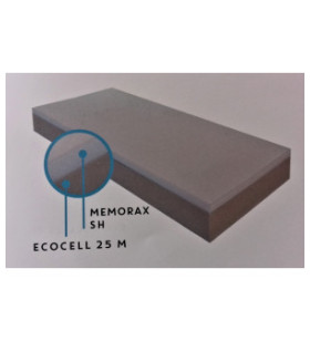 RECTANGULAR MATTRESS, ZANTE mat, 10 cm