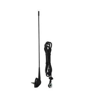 Antena universal de techo de 36 cm con projétil