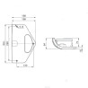 Module modulaire triangulaire gauche