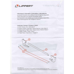 FRONT COVER 440 MM LIPPERT SLIDE-OUT STEP 10856