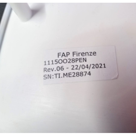 FAP 1115OO28PEN Partie extérieure blanche STAR sans clés