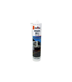 DEKASEAL MS-2 SELLO ADHESIVO CARTUCHO POLÍMERO BLANCO 290 ML