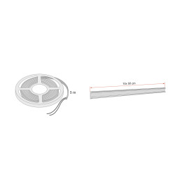 Bande LED Auvent FLAME kit