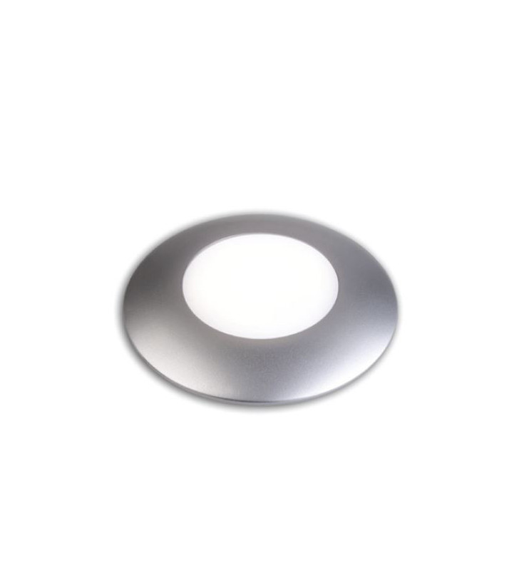 Fixed recessed or support spotlight LUX 35R silver / neutral 6000K 150 Lm