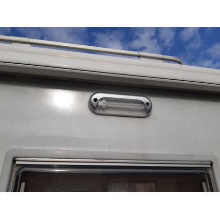 Lámpara externa VERALUX fluorescente 12V 11W plata 3200K
