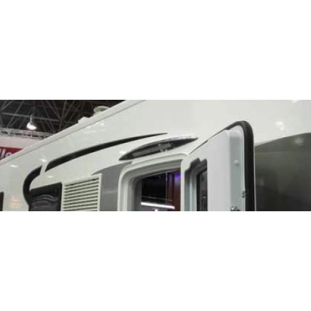 Lampada esterna 8W led AW8 4000K cornice bianca
