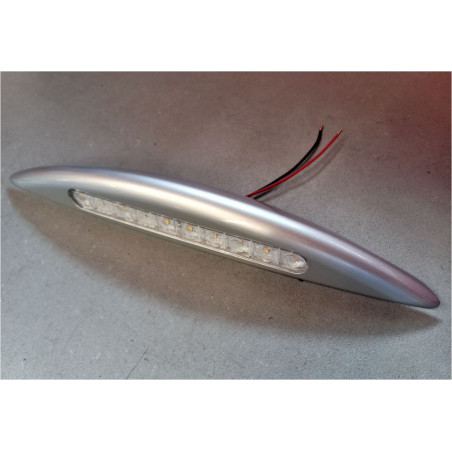 Lampe ext. 8W led AW8 4000K cadre blanc