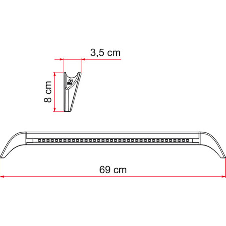 LED Awning Light Gutter FIAMMA - 98655-607