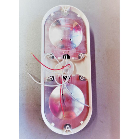 LAMPARA DE TECHO 70BIS LED 12V 300Lm WW 2XLV9 + INT. BLANCO