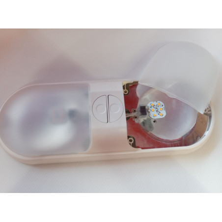 LAMPARA DE TECHO 70BIS LED 12V 300Lm WW 2XLV9 + INT. BLANCO