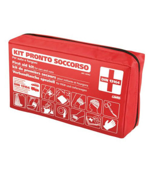 First aid kit in nylon bag