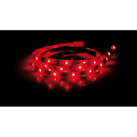 Tira led Tira RGB con mando a distancia 12/24V - 200 cm interior/exterior