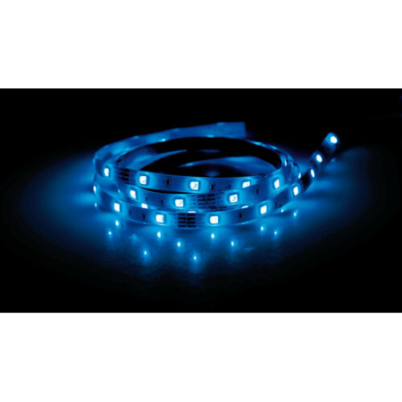 Bande led RGB avec télécommande 12/24V - 200 cm intérieur/extérieur