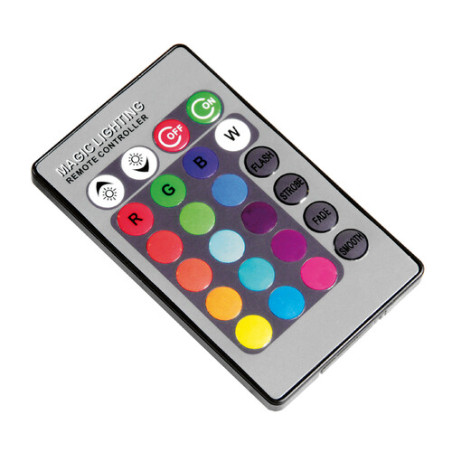 Striscia a Led strip RGB con telecomando 12/24V - 200 cm interno/esterno