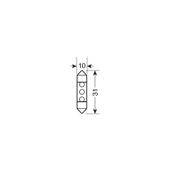 CP.LAMPES SIL.31MM 3LED BIAN