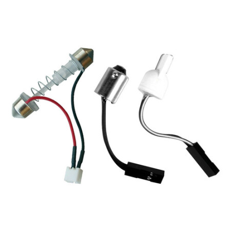 Pannello 12 Led Hyper 12V - 30x60 mm -  Bianco