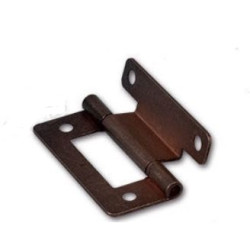 Set of 4 pieces Bronzed flat hinge 52x38 mm