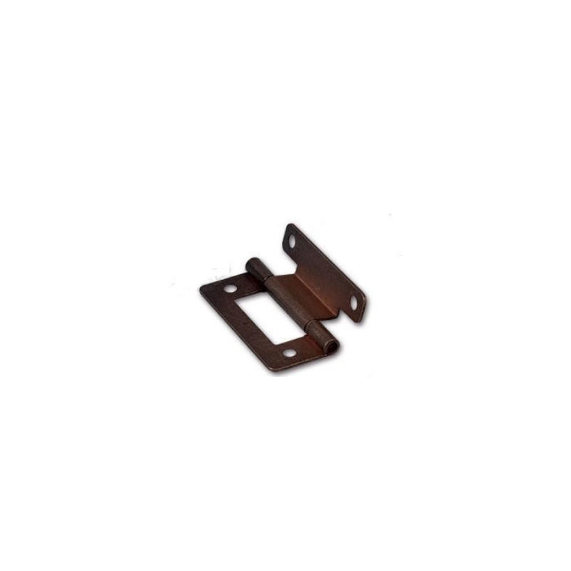 Set of 4 pieces Bronzed flat hinge 52x38 mm