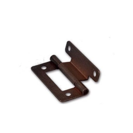 Set of 4 pieces Bronzed flat hinge 52x38 mm