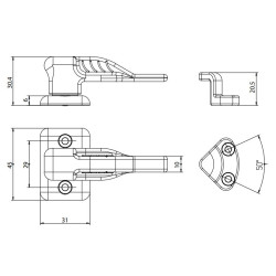 Stabiler Türstopper grau EURAMAX Türen