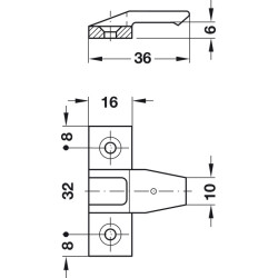 Keku panel fixer to insert