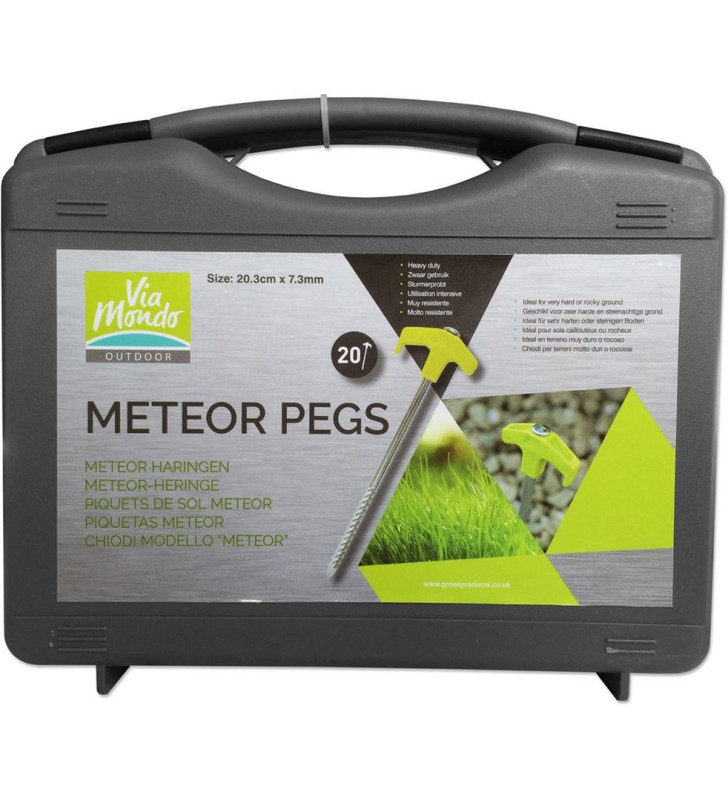 Clous de fixation ViaMondo Meteor Pegs à visser
