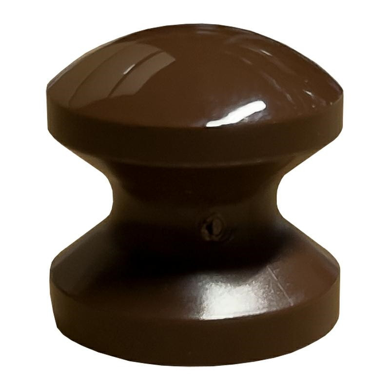 Mini bouton poussoir marron x verrou poussoir