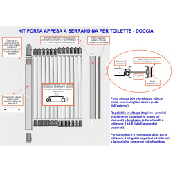 Complete KS Rolling Door Kit 200x100