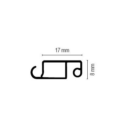 120x120 cm shutter w / handle for furniture
