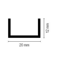 KS DOOR KIT UNTERE GERADE FÜHRUNG + 2,1 M ADAPTER