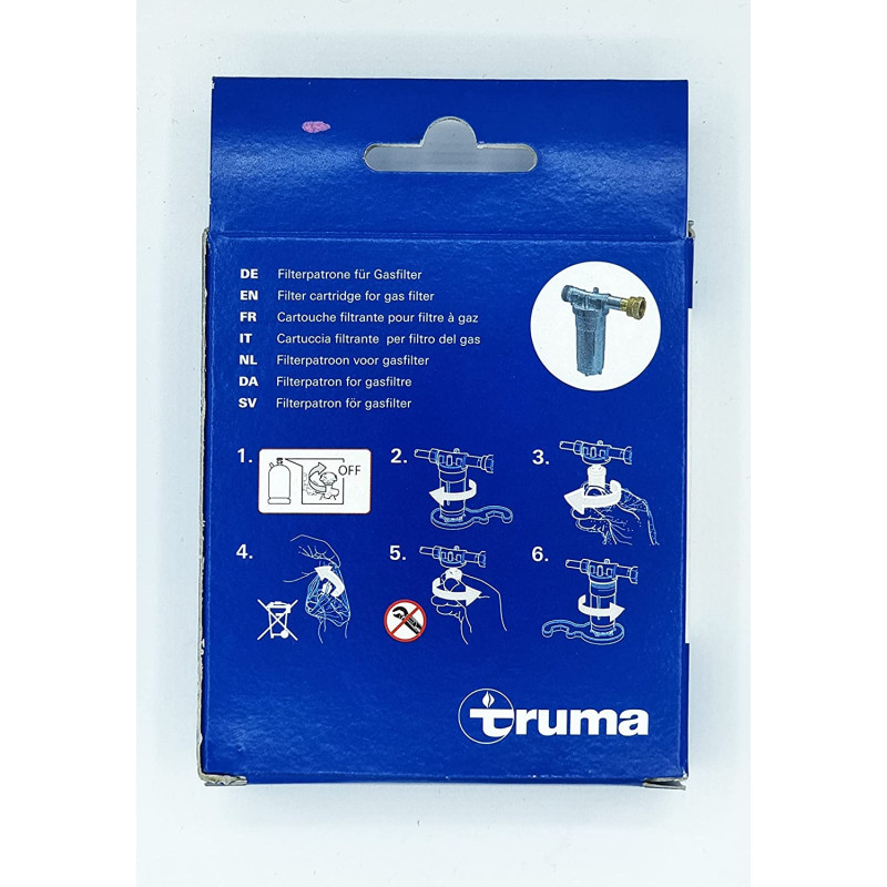 Cartucho de repuesto filtro de gas TRUMA impurezas después de 2019 - 50680-02
