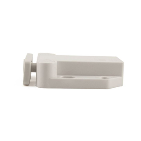 Push closure for doors without handle