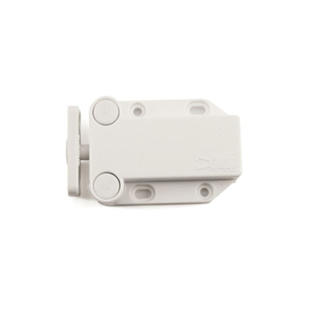 Push closure for doors without handle