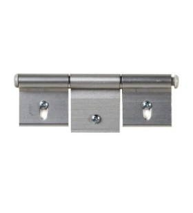 KIT CERNIERA C11 48X40 + 2*43X40 ANODIZZATA ARGENTO