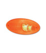 Oval clearance light lat. orange led